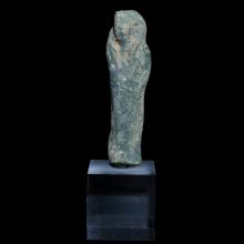 Egyptian turquoise faence ushabti